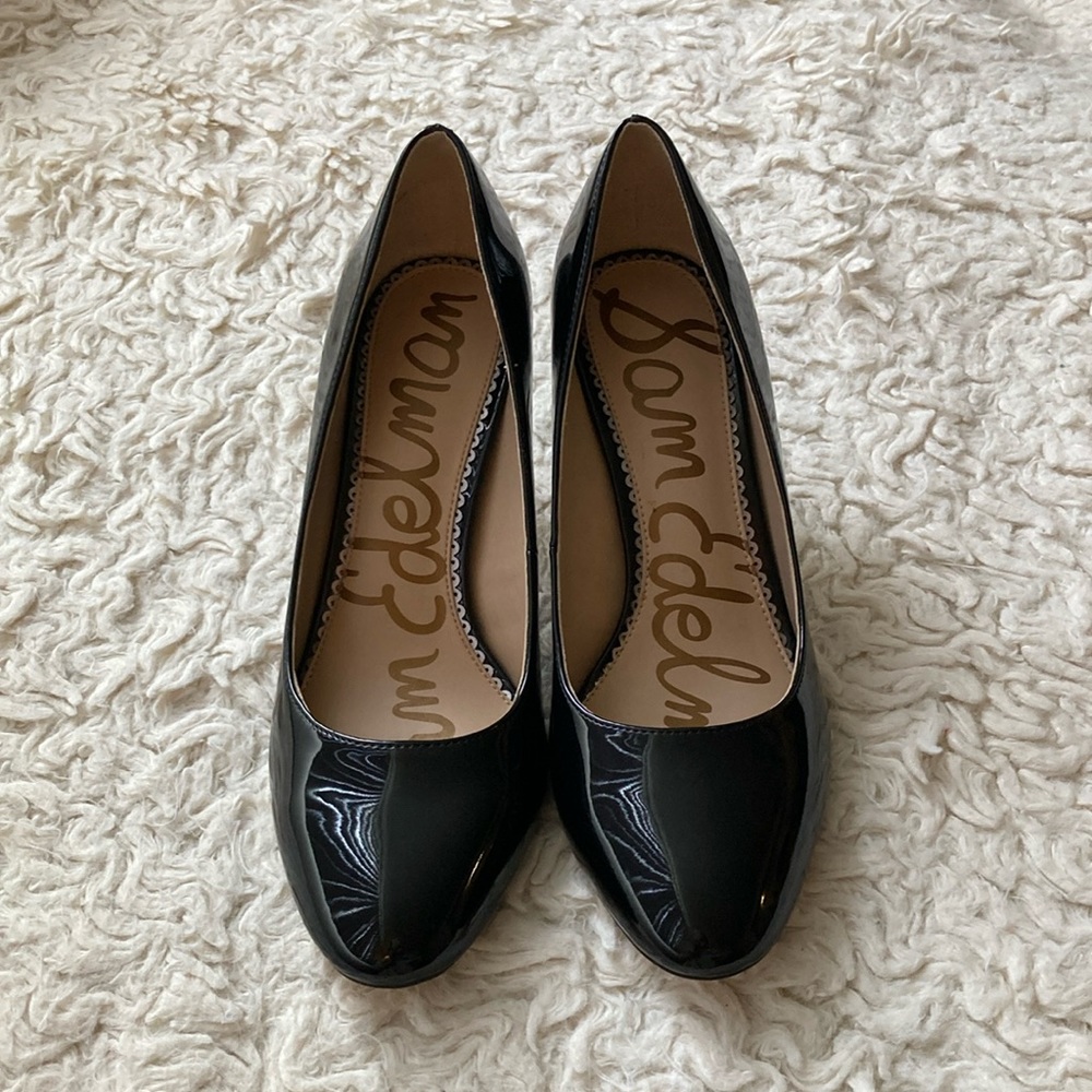 *NWT* Sam Edelman Black Elise Patent Pump